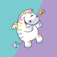 SumsiMitPo Zebrasus  - Pummeleinhorn