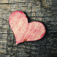 Herzchen Holz - DeinDesign