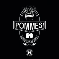 Pommes Logo Schwarz - Gewitter im Kopf