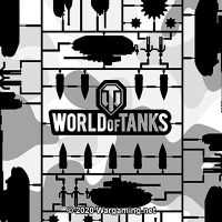 Panzer Pattern weiß  - World of Tanks