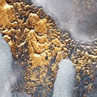 Concrete Gold Glitter Look - Elisabeth Fredriksson