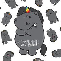 Allover Grummel - Pummeleinhorn