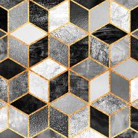 Black And White Cube - Elisabeth Fredriksson