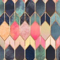 Colorful Stained Glass - Elisabeth Fredriksson