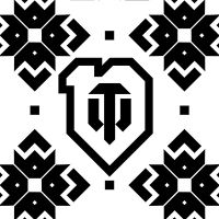 Retro black and white WoT - World of Tanks