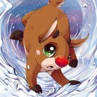 Red nosed christmas - Webbelart