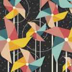 Colorful Pinwheels - Danny Ivan