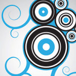 Blue Circles - DeinDesign