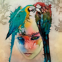 Paintsplash Faces - Greenfeed