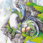 Mother Dragon - Webbelart