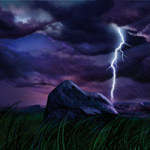 Purple Lightning - DeinDesign