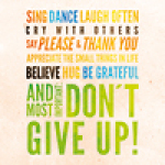 Don't give up - Florian Walz