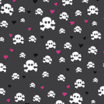 Mini Heart Skulls - DeinDesign