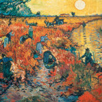 Red Vineyards at Arles / Roter Weinberg - Bridgeman Art
