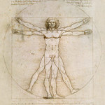 The Proportions of Man / Der vitruvianische Mensch - Bridgeman Art