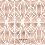 Grille rose - BARRE NOIRE