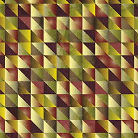 Triangles marrons et verts - Ancello